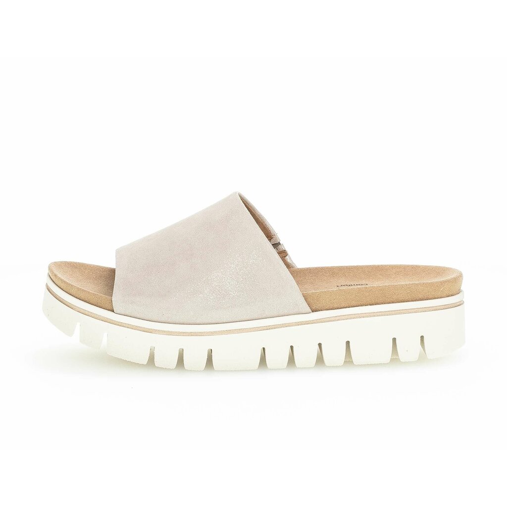 Gabor Slipper beige כפכפי גאבור לנשים