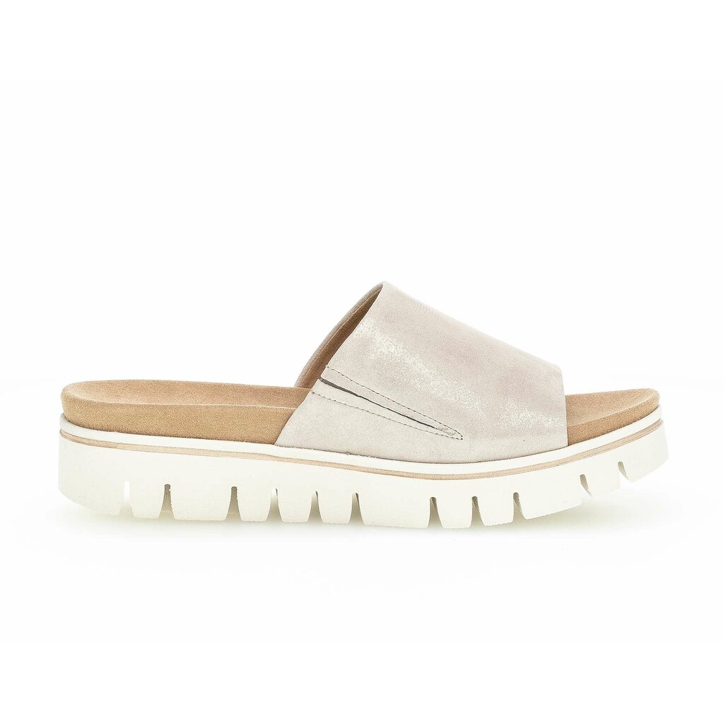 Gabor Slipper beige כפכפי גאבור לנשים