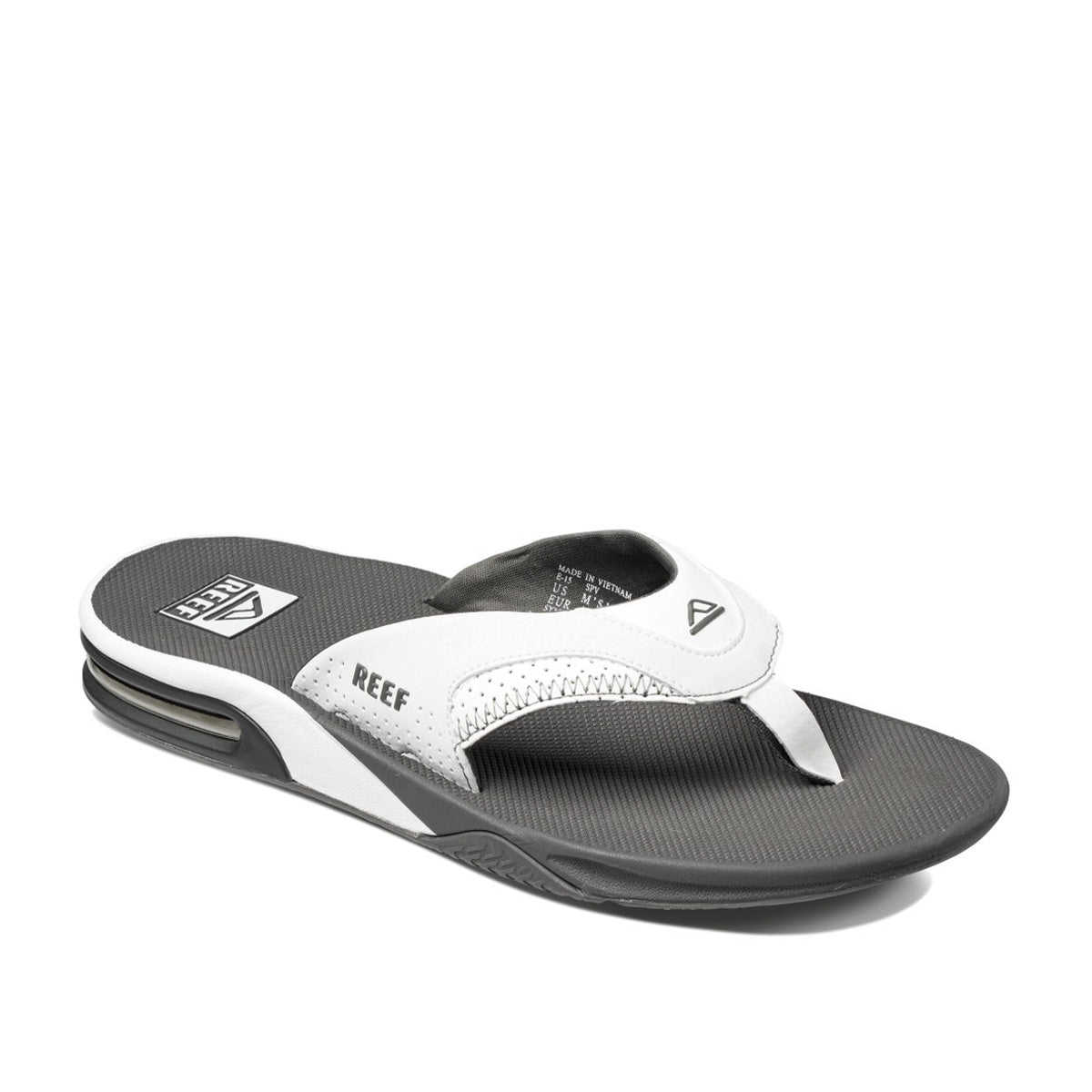 Reef Fanning Grey White כפכפי ריף לגברים