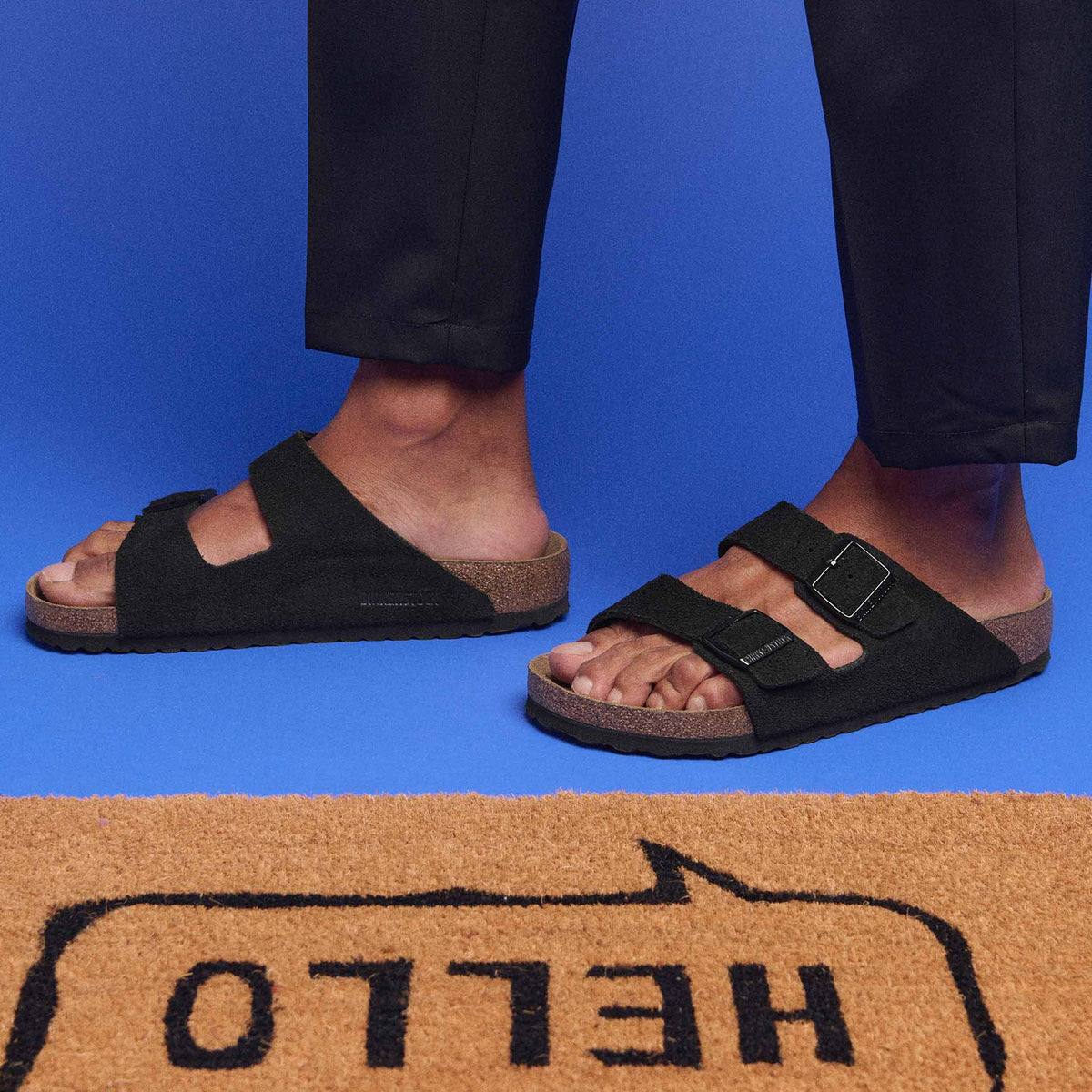Birkenstock Arizona BS Black בירקנשטוק כפכפי גברים