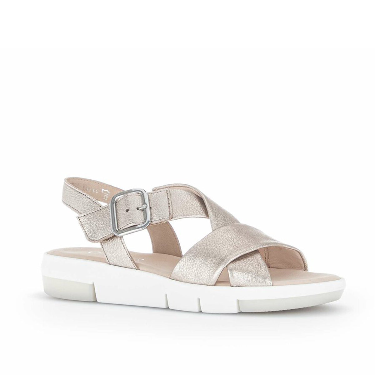 Gabor Platform sandal beige סנדלי גאבור לנשים