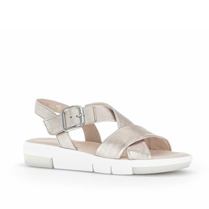 Gabor Platform sandal beige סנדלי גאבור לנשים