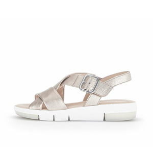 Gabor Platform sandal beige סנדלי גאבור לנשים