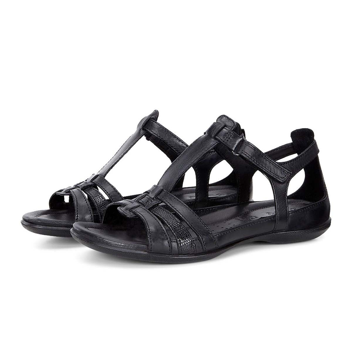 Ecco Flash Black Sambal Leila - סנדלי נשים אקו