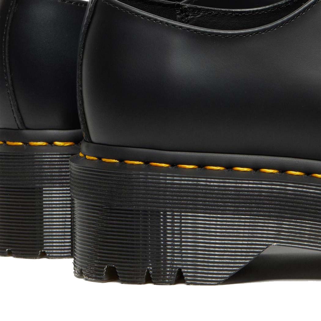 נעלי ד״ר מרטינס יוניסקס Dr. Martens 1461 Quad 3 Eye Shoe Polished Smooth Black