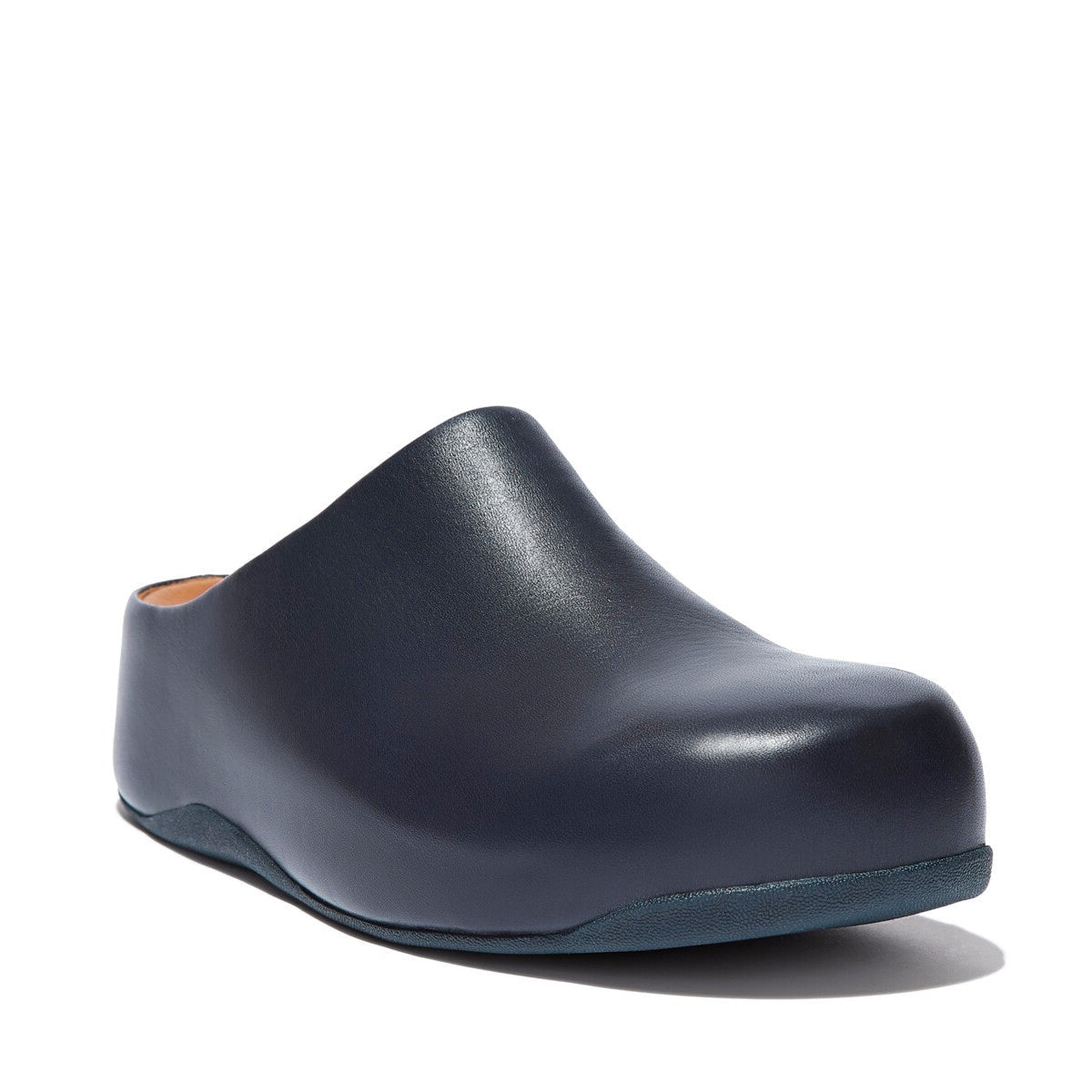 Fit-Flop Shuv Leather Midnight Navy שוב עור כחול פיט פלופ נעלי נשים