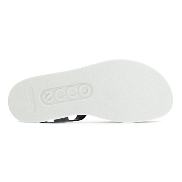 Ecco Flowt Black אקו סנדלי נשים