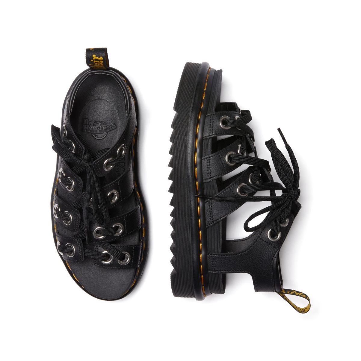 Dr. Martens Blaire Black Athena סנדלי ד"ר מרטינס בלייר