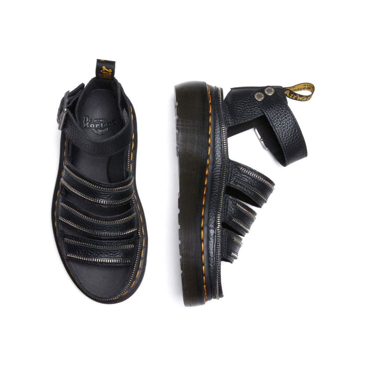 Dr. Martens Clarissa II Quad Hdw Black סנדלי ד"ר מרטינס