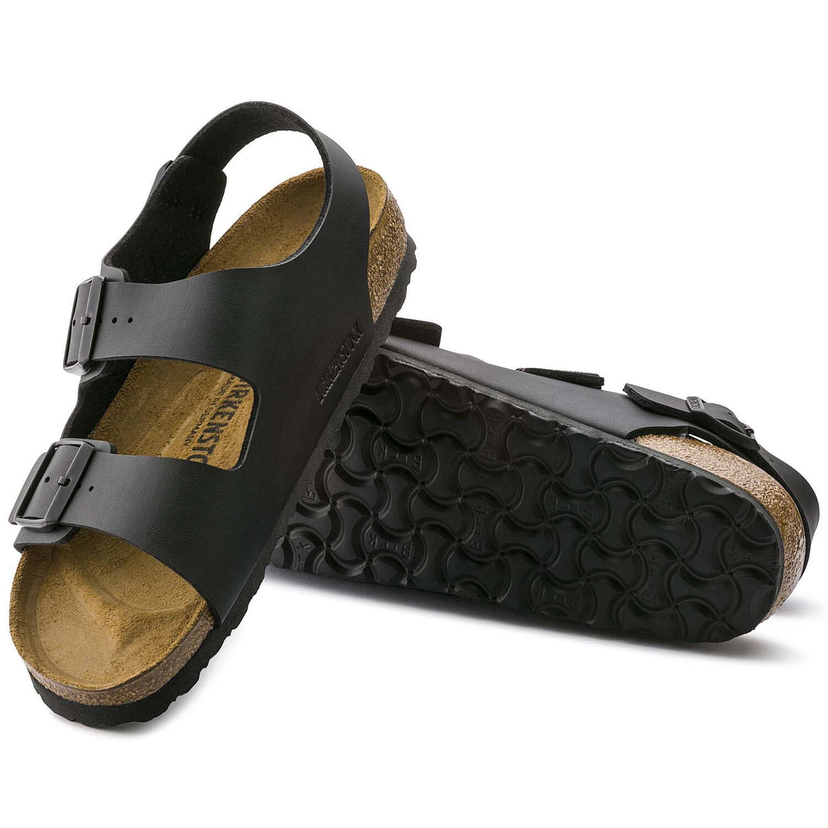 Birkenstock Milano Black בירקנשטוק סנדלי נשים שחור