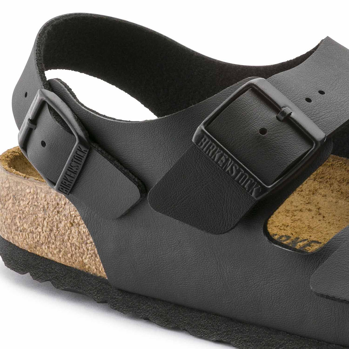Birkenstock Milano Black בירקנשטוק סנדלי גברים שחור