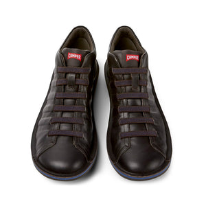 Camper Beetle Dark brown leather ankle boots for men נעלי קמפר גברים