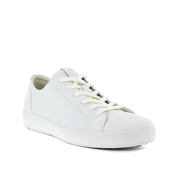 ECCO Soft 7 M White סופט 7 לבן נעלי גברים אקו