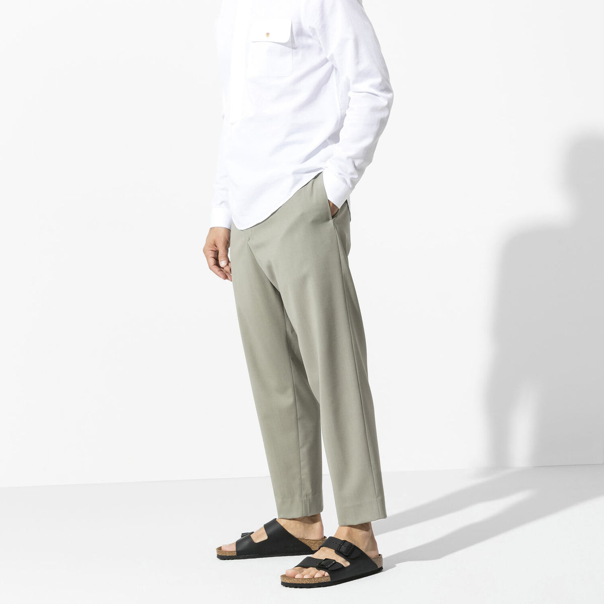 בירקנשטוק כפכפי גברים אריזונה Birkenstock Arizona Black (4520240939082)