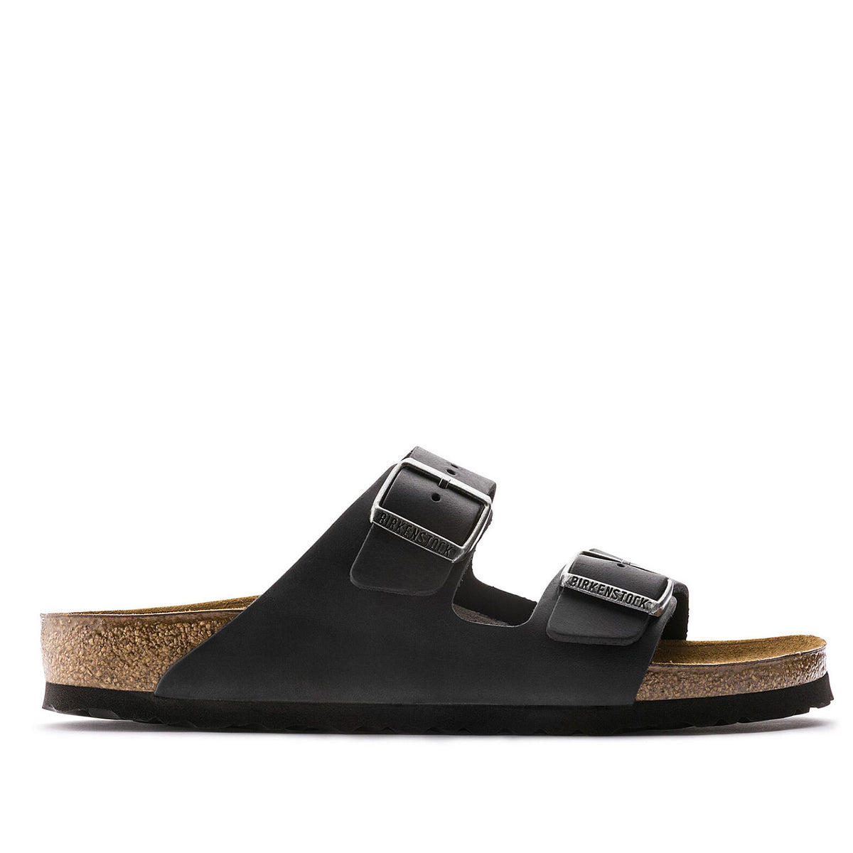 Birkenstock Arizona Oiled Leather Black בירקנשטוק כפכפי נשים אריזונה שחור