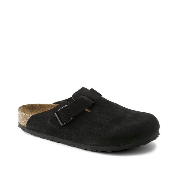 Birkenstock Boston BS Black בירקנשטוק כפכפי גברים בוסטון