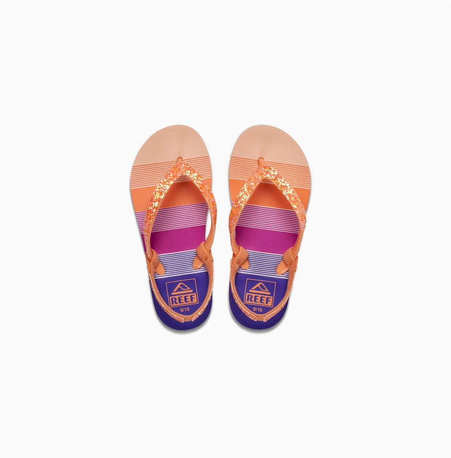 Reef Little Stargazer Prints Retro Stripes כפכפי ריף תינוקות