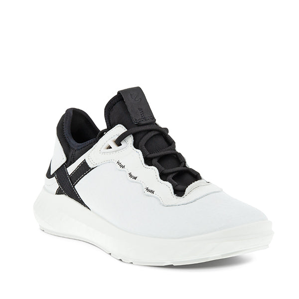 Ecco Ath-1Fw White Black סניקרס נשים שחור-לבן אקו