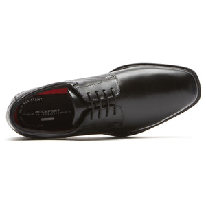 נעלי גברים אלגנטיות פליין טו שחור Rockport A12998W Pln Toe Black (4537489948746)