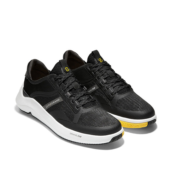 Cole Haan Zerogrand Winner Tennis Sneaker Black White נעלי סניקרס לגברים קול האן