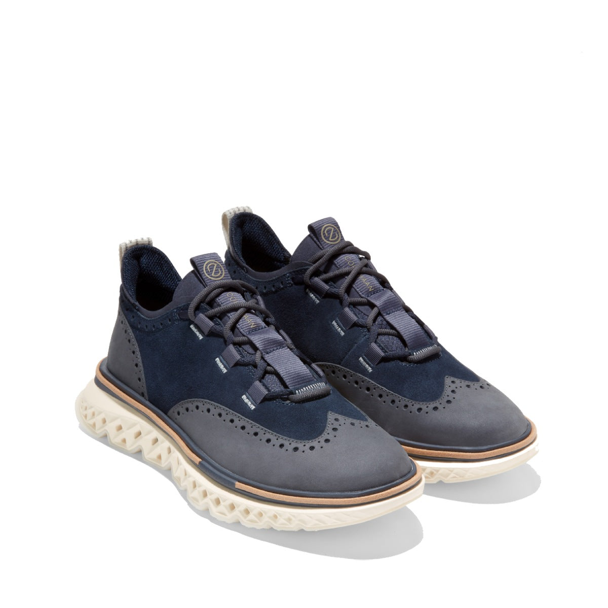 Cole Haan 5.Zerogrand Wing Ox Navy Ivory נעלי גברים קול האן