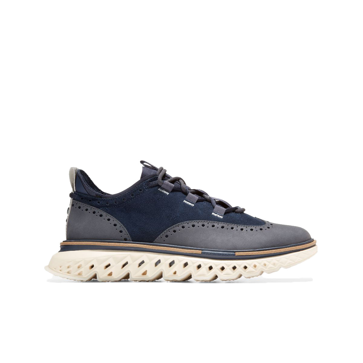 Cole Haan 5.Zerogrand Wing Ox Navy Ivory נעלי גברים קול האן