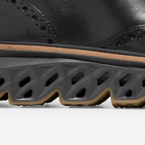 Cole Haan 5.Zerogrand Wing Ox Black Pavement נעלי גברים קול האן