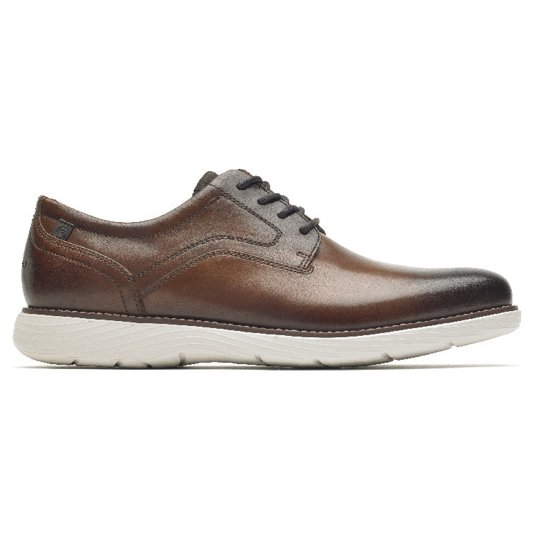 Rockport Garett Plain Toe Cognac נעלי רוקפורט לגברים