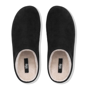 Fit-Flop Chrissie Shearling Black כריסי שרלינג שחור פיט פלופ נעלי נשים