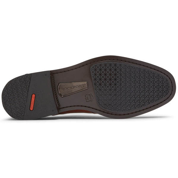 Rockport TM Office Plain Toe British Tan Men רוקפורט נעלי גברים חום (4791794040906)