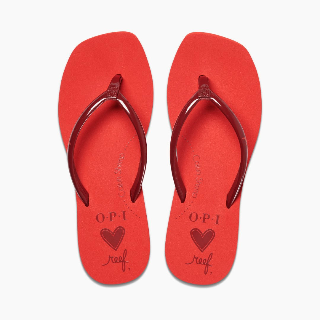 כפכפי נשים ריף Reef SEAS X OPI SUN SEA SAND IN MY PAN