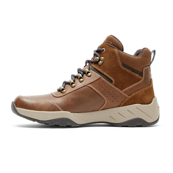 Rockport XCS Spruce Peak Hiker Leather Brown נעלי גברים רוקפורט