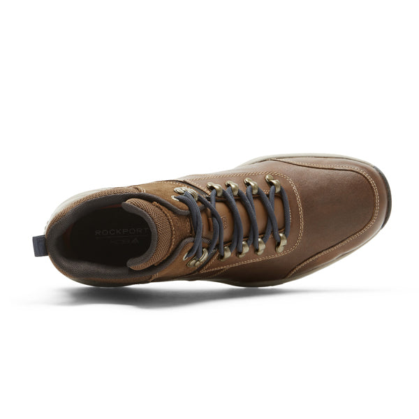 Rockport XCS Spruce Peak Hiker Leather Brown נעלי גברים רוקפורט