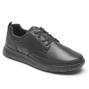 Rockport TF M Cayden Plain Toe Black Leather רוקפורט נעלי גברים