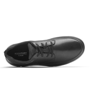Rockport TF M Cayden Plain Toe Black Leather רוקפורט נעלי גברים