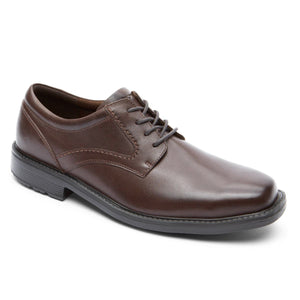 Rockport SL2 Plain Toe Dark Brown נעלי גברים רוקפורט