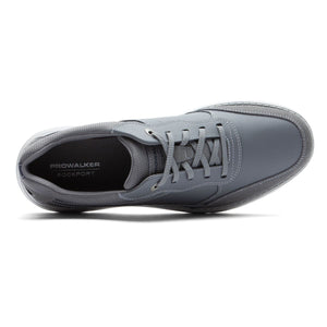 Rockport  Prowalker City Blucher Steel Grey נעלי גברים רוקפורט