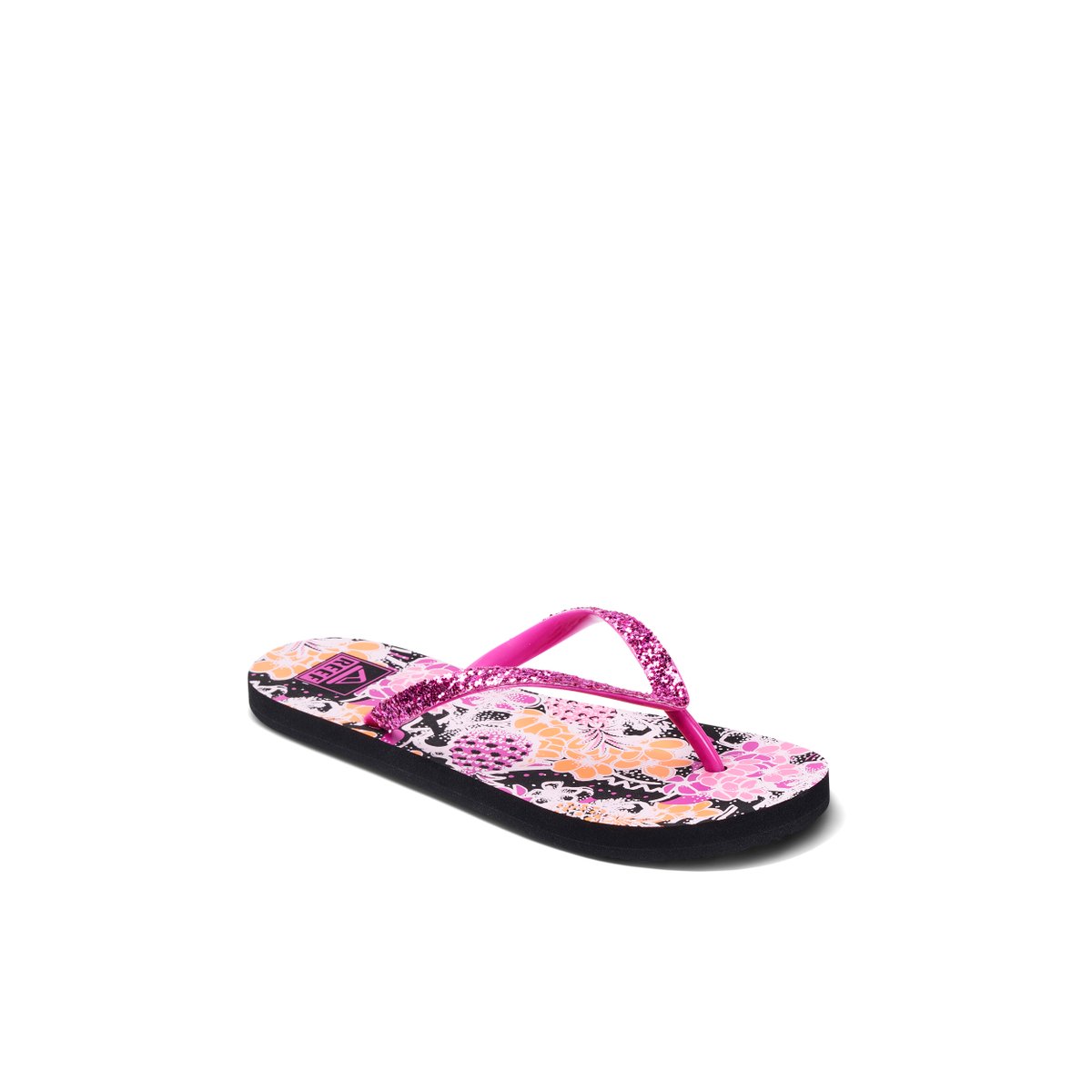Reef Kids Stargazer Prints Pineapple Floral כפכפי תינוקות ריף