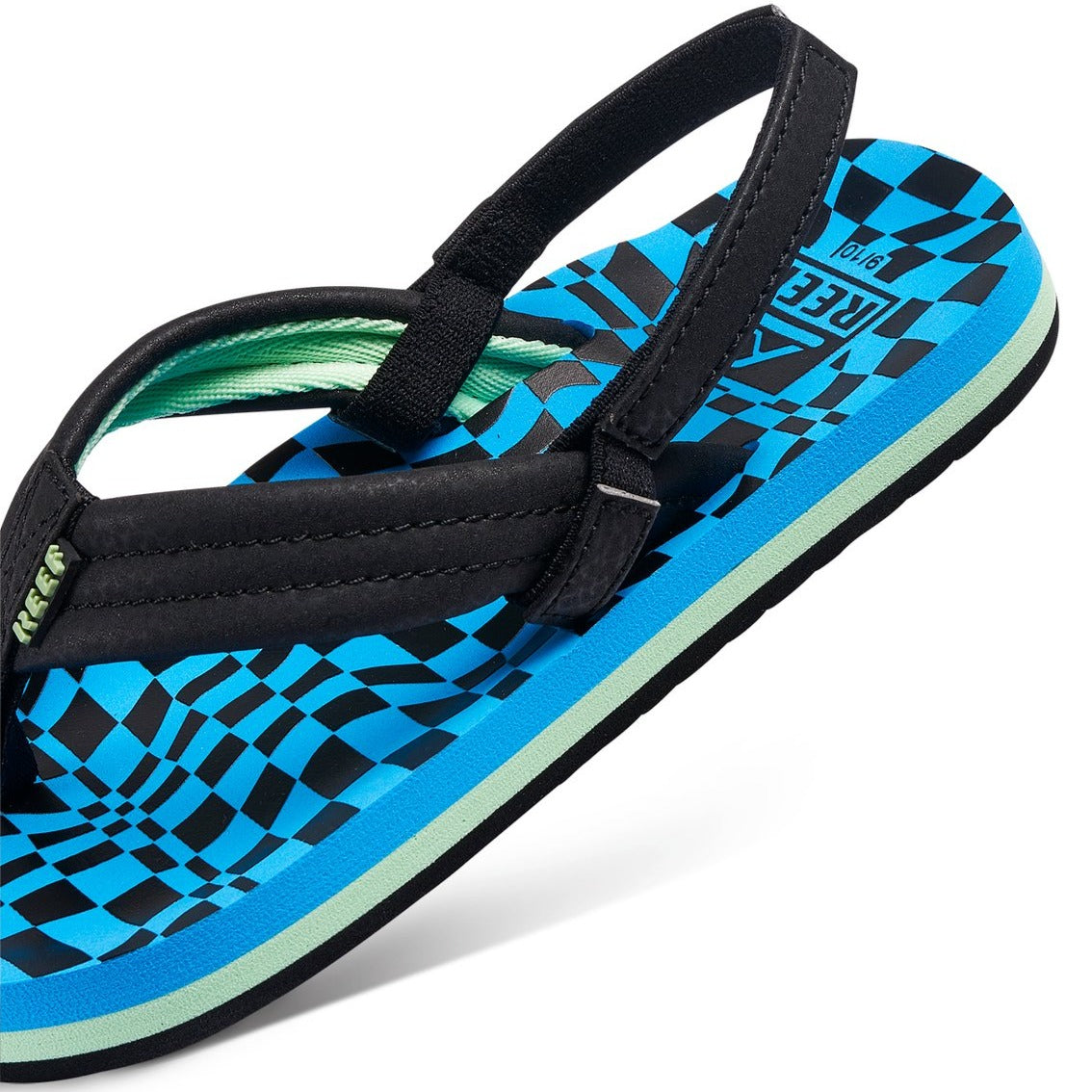 Reef Little Ahi Swell Checkers כפכפי תינוקות ריף