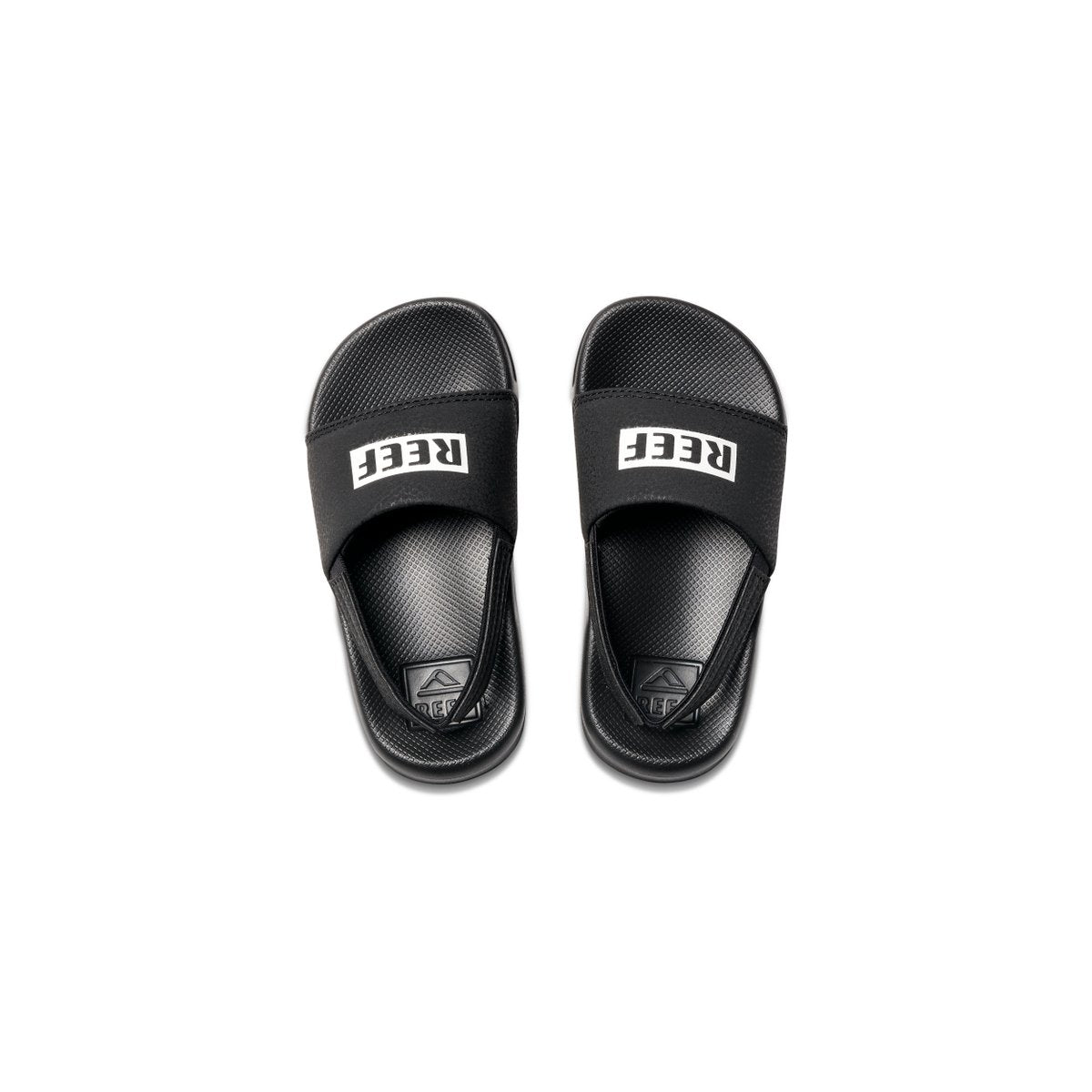Reef Little One Slide Reef Black White כפכפי תינוקות ריף