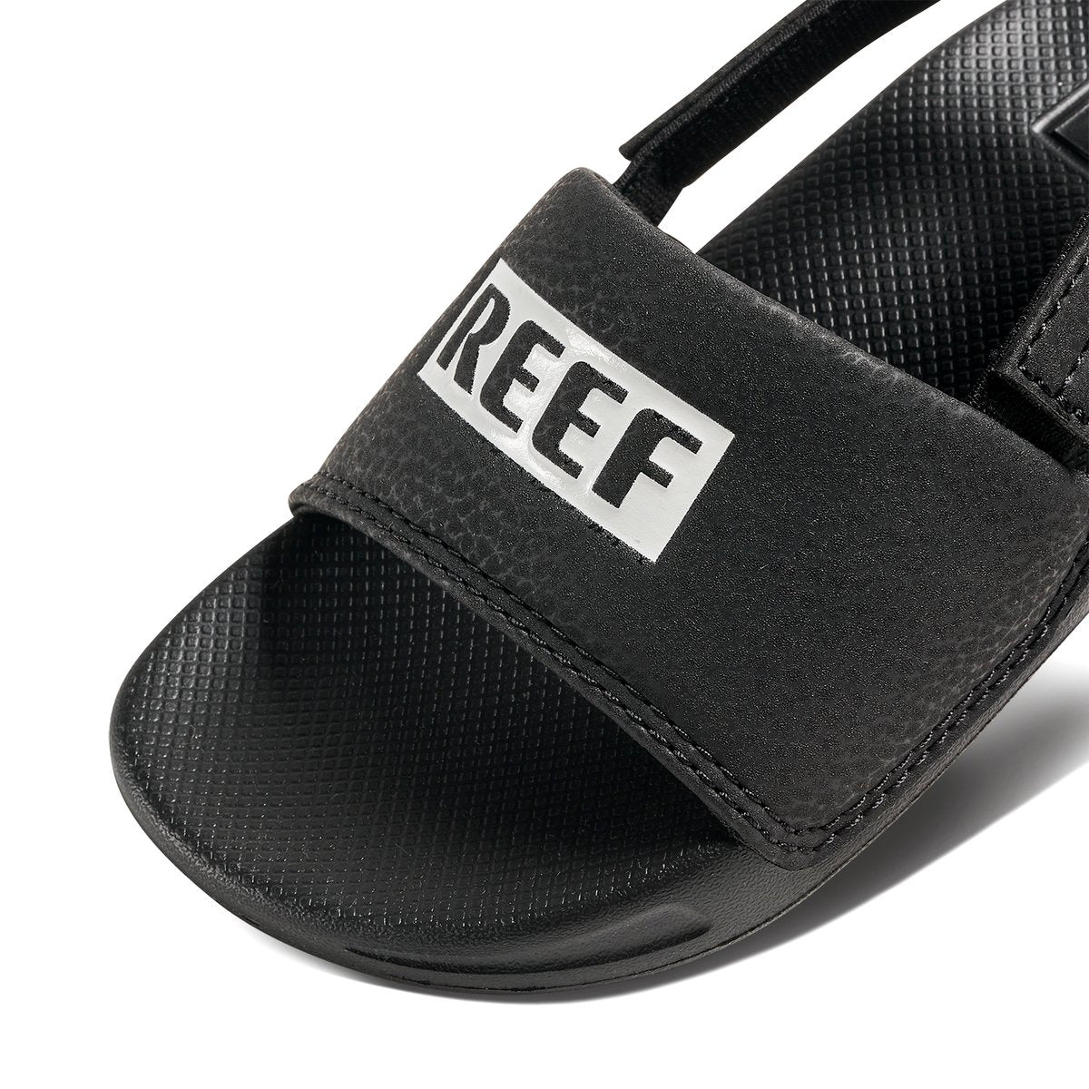Reef Little One Slide Reef Black White כפכפי תינוקות ריף