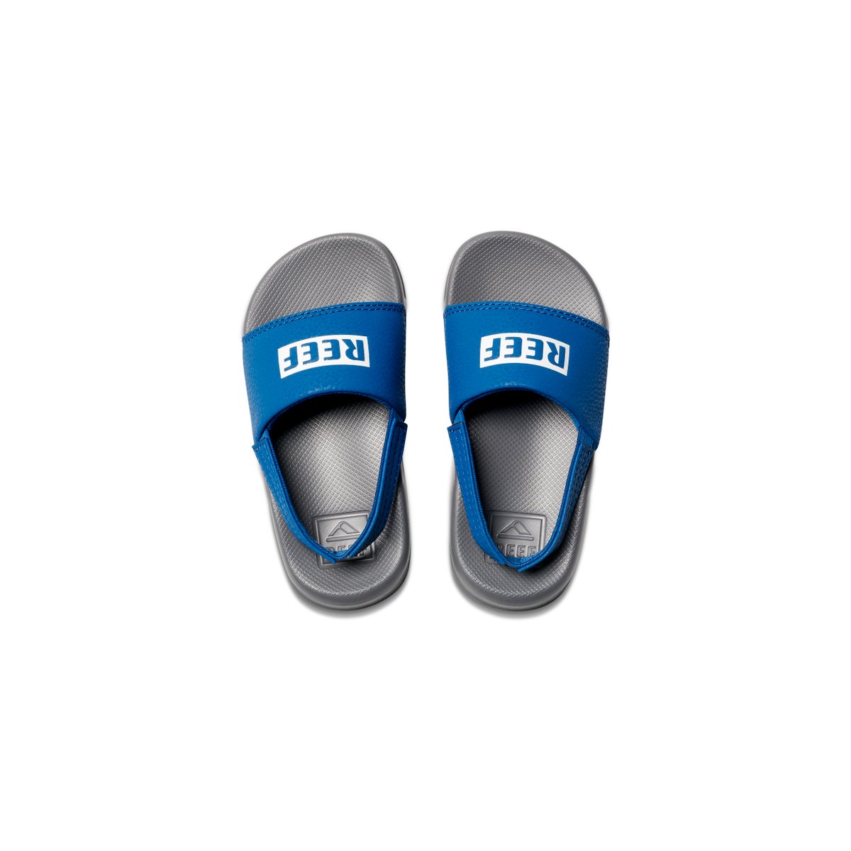 Reef Little One Slide Grey Blue כפכפי תינוקות ריף כחול