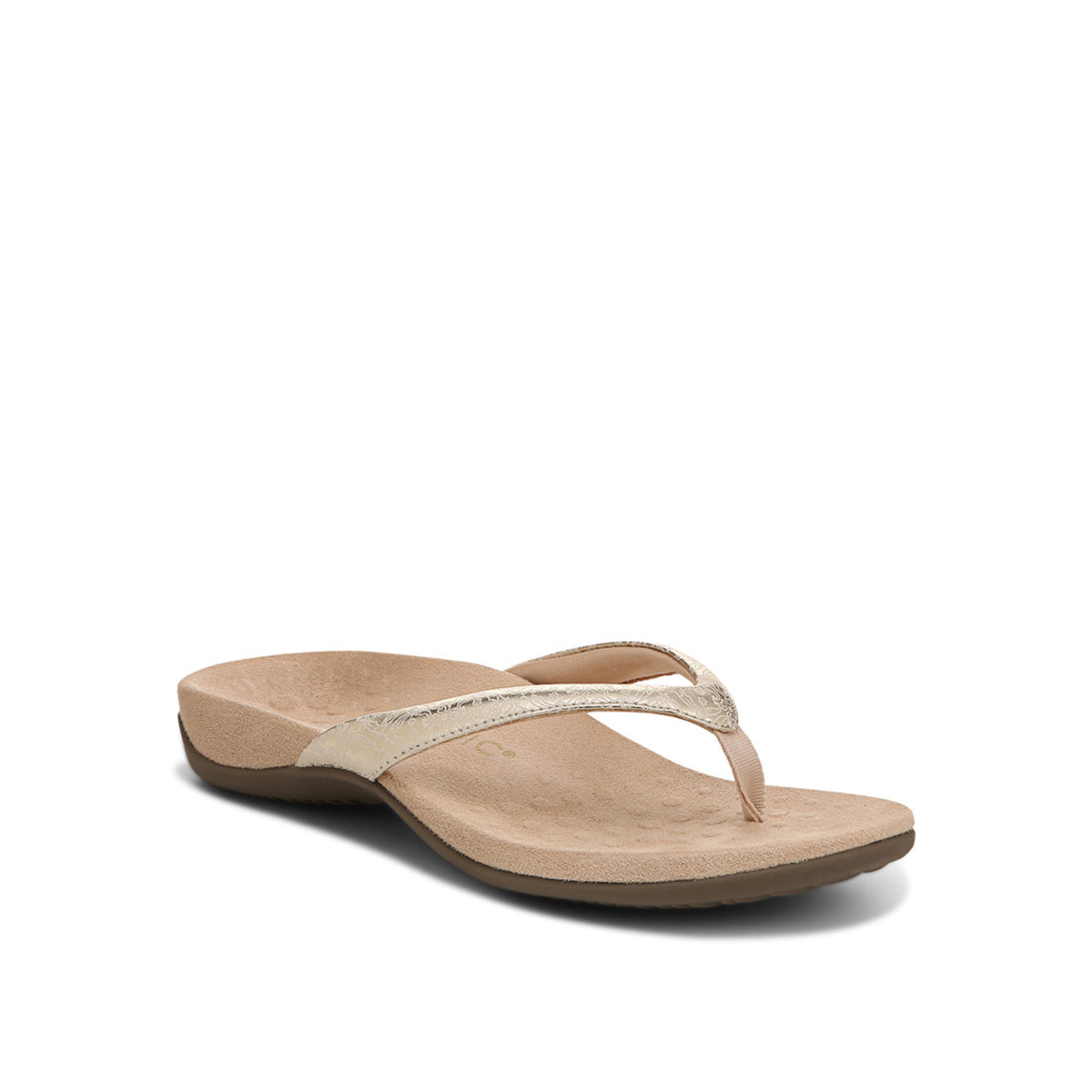 Vionic Dillon Gold Wide כפכפי ויוניק לנשים זהב
