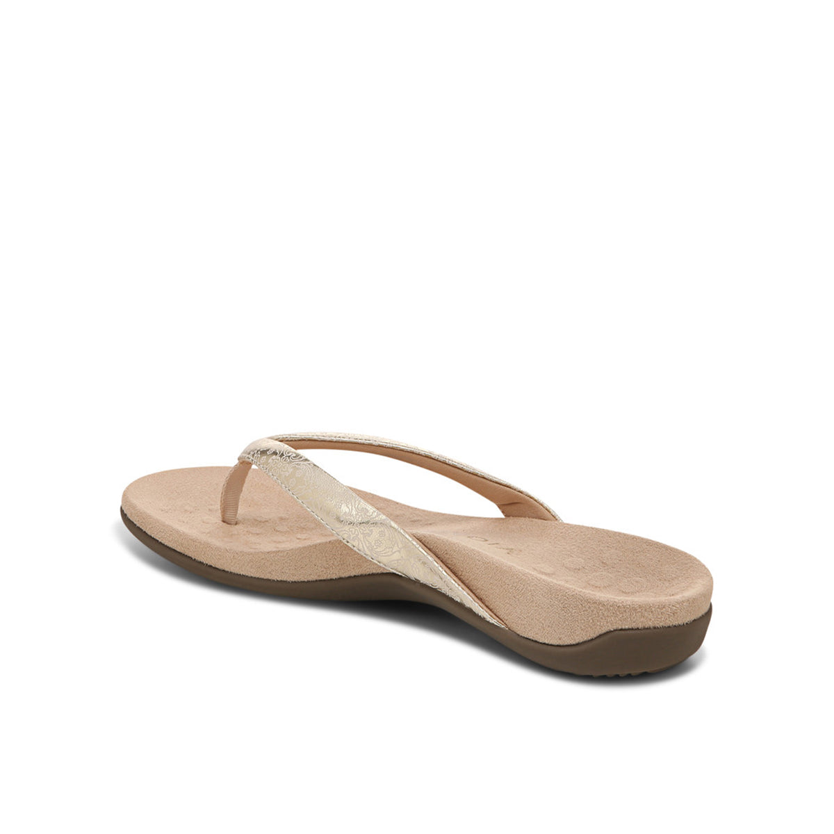 Vionic Dillon Gold Wide כפכפי ויוניק לנשים זהב