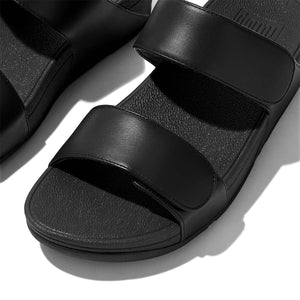 Fit Flop Lulu Adjustable Slides Black כפכפי פיט פלופ לנשים שחור