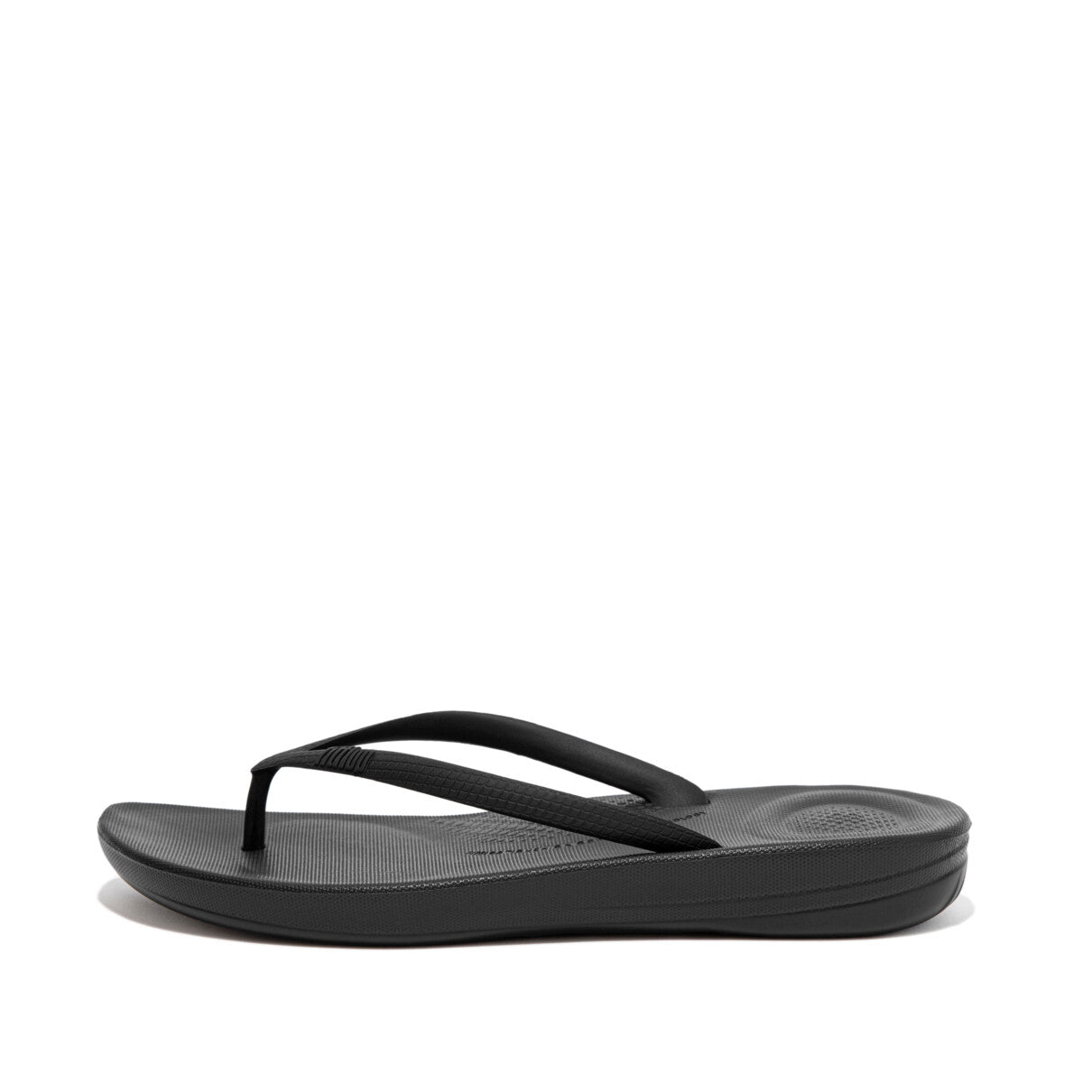 Fit Flop Iqushion Ergonomic Flip Flops Black פיט פלופ כפכפי נשים