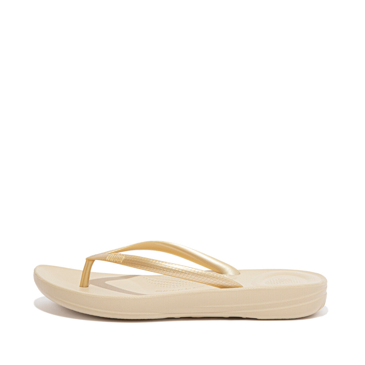 Fit Flop Iqushion Ergonomic Flip Flops Gold פיט פלופ כפכפי נשים