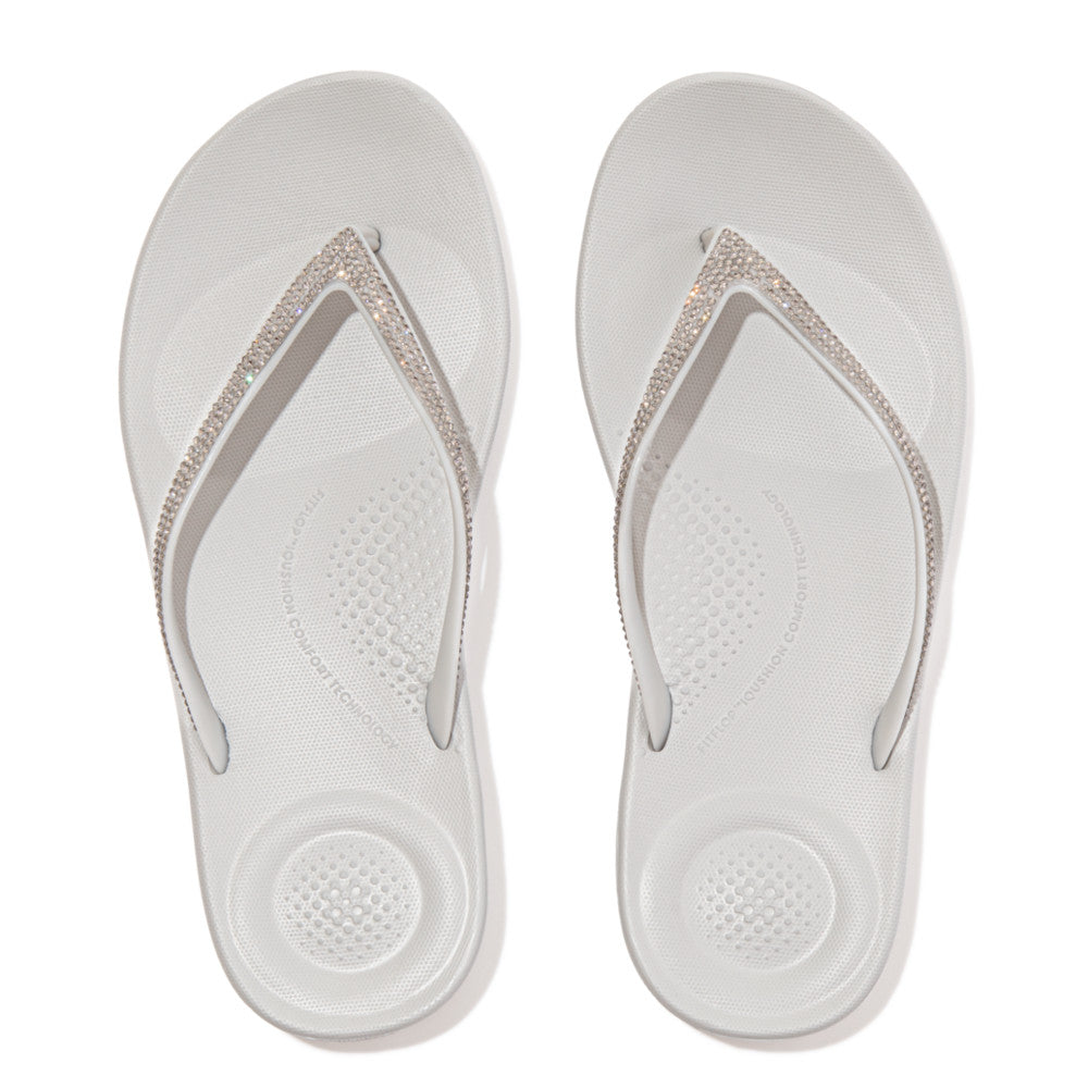 Fit-Flop Sparkle Classic Iqushion Quiet Grey פיט פלופ כפכפי נשים