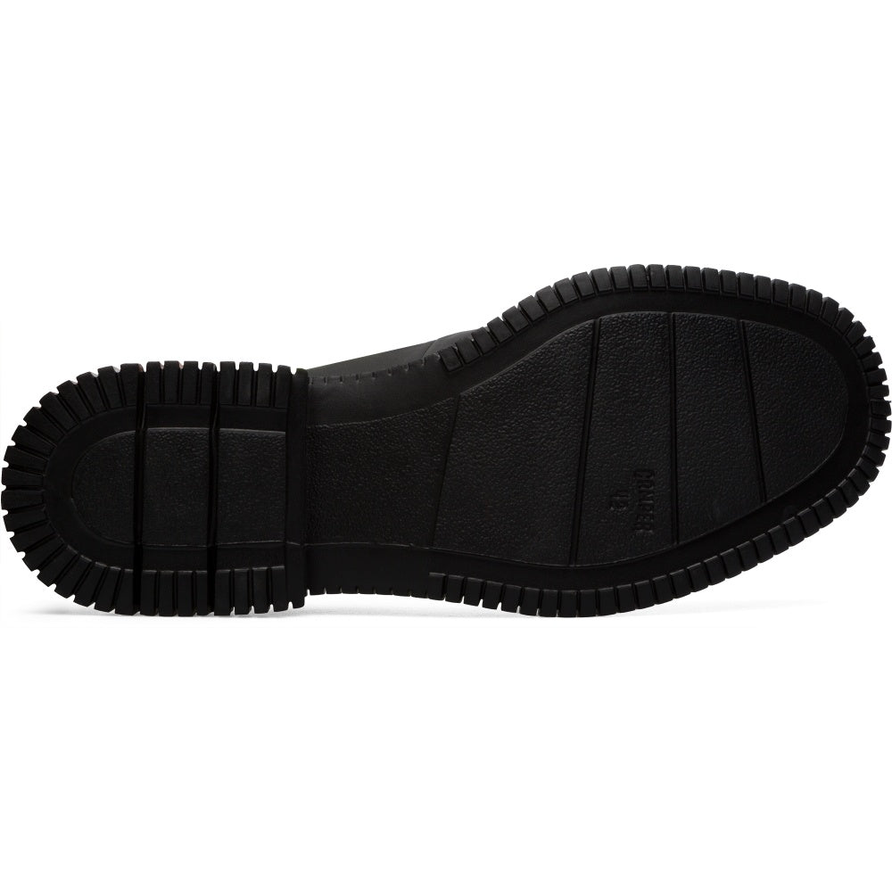 נעלי גברים קמפר Camper Pix Black leather lace-up shoes - Original's