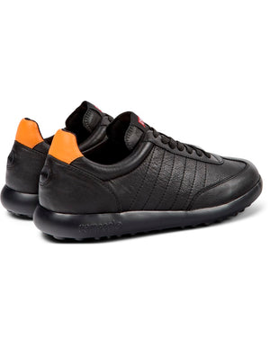 Camper Pelotas XLite Black and orange sneakers for men נעלי קמפר גברים